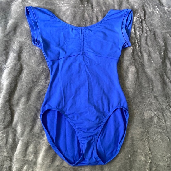 Gaynor Minden Cap Sleeve Leotard - Picture 1 of 3